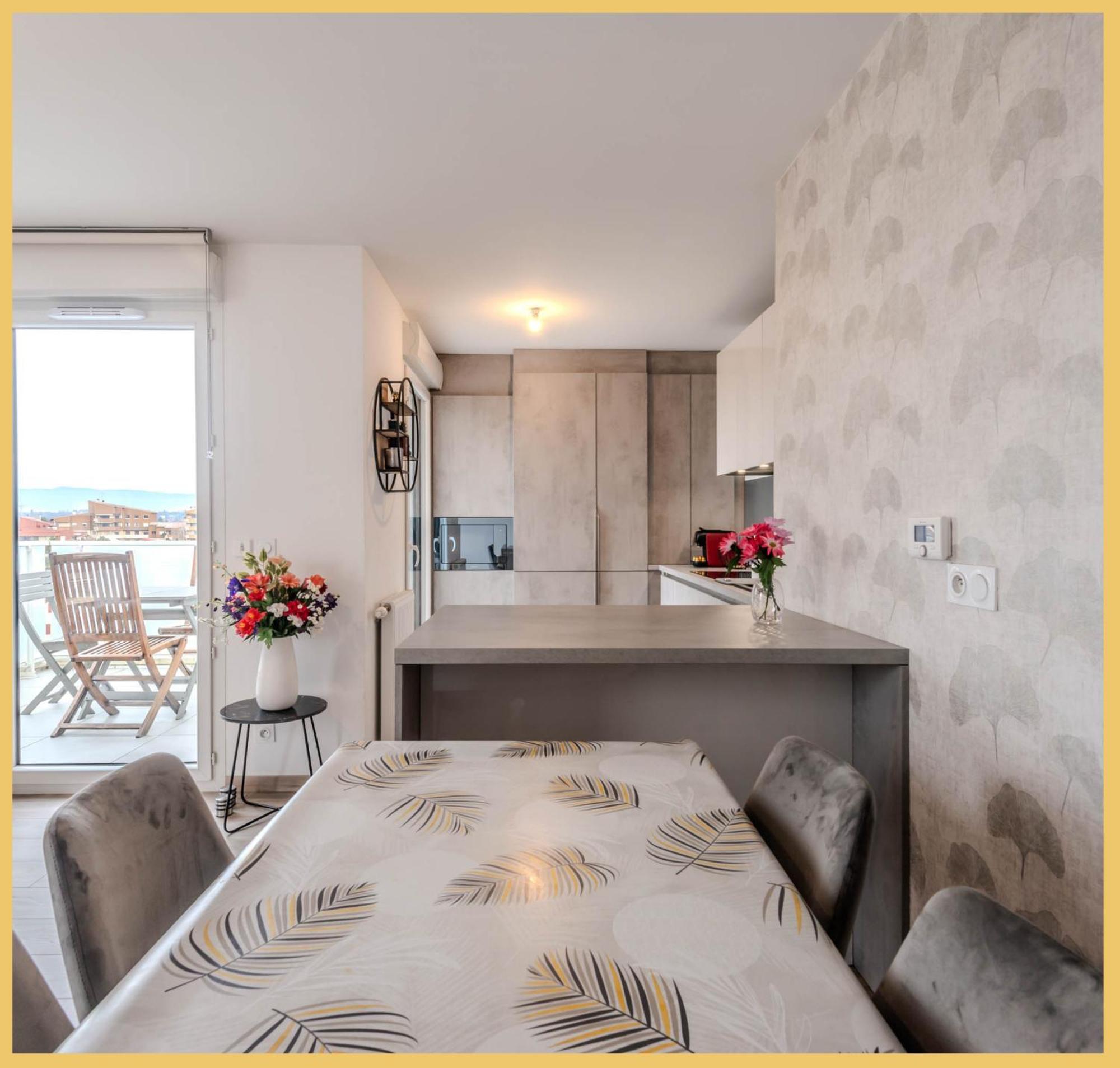 Apartamento Appart T3 Moderne Ambilly Exterior foto